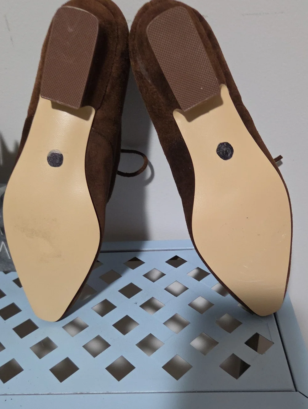 Studio Roma 6 Brown Suede Leather Ghillie Style Shoes